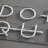 Don't Quit Neon Vägglampa Blå-Lampconcept.se