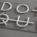 Don't Quit Neon Vägglampa Grön-Lampconcept.se