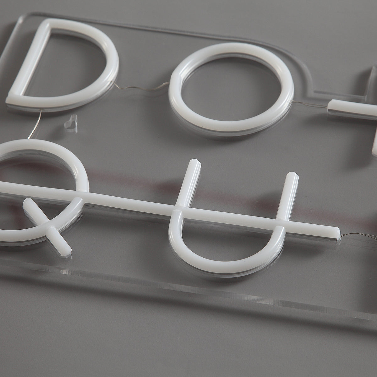 Don't Quit Neonskylt