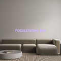 Custom Neon: Fogelströms bar