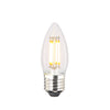 8 x LED E27 4W B35 Dimbar Klar-Lampconcept.se