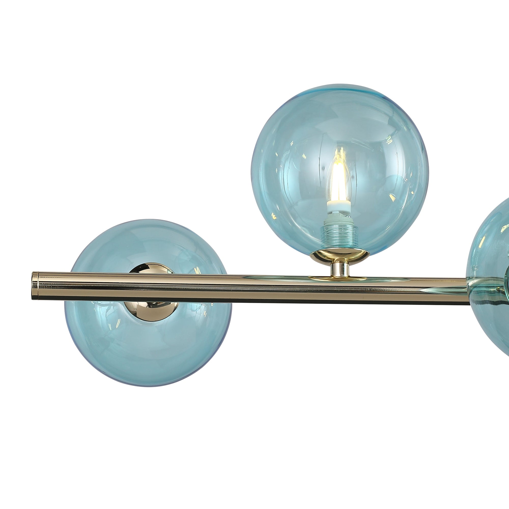 Bubbles Långbordstaklampa 90cm Blå-Lampconcept.se