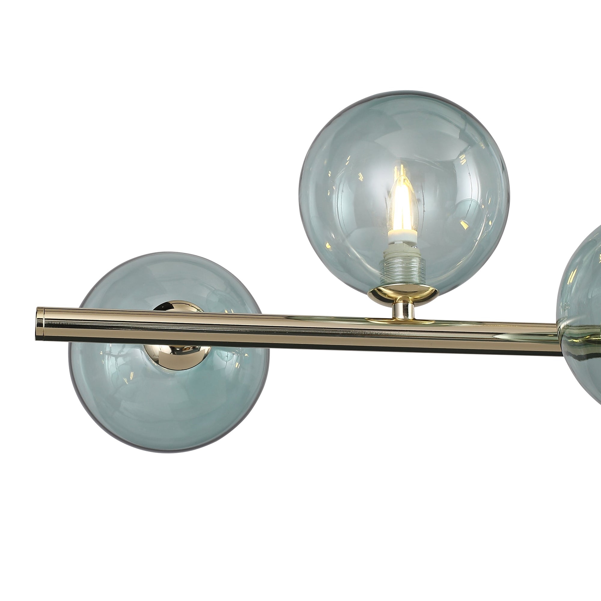 Bubbles Långbordstaklampa 90cm Grön-Lampconcept.se