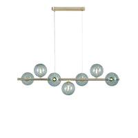 Bubbles Långbordstaklampa 90cm Grön-Lampconcept.se