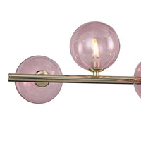 Bubbles Långbordstaklampa 90cm Rosa-Lampconcept.se