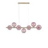 Bubbles Långbordstaklampa 90cm Rosa-Lampconcept.se