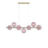 Bubbles Långbordstaklampa 90cm Rosa-Lampconcept.se