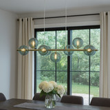 Bubbles Långbordstaklampa 90cm Grön-Lampconcept.se