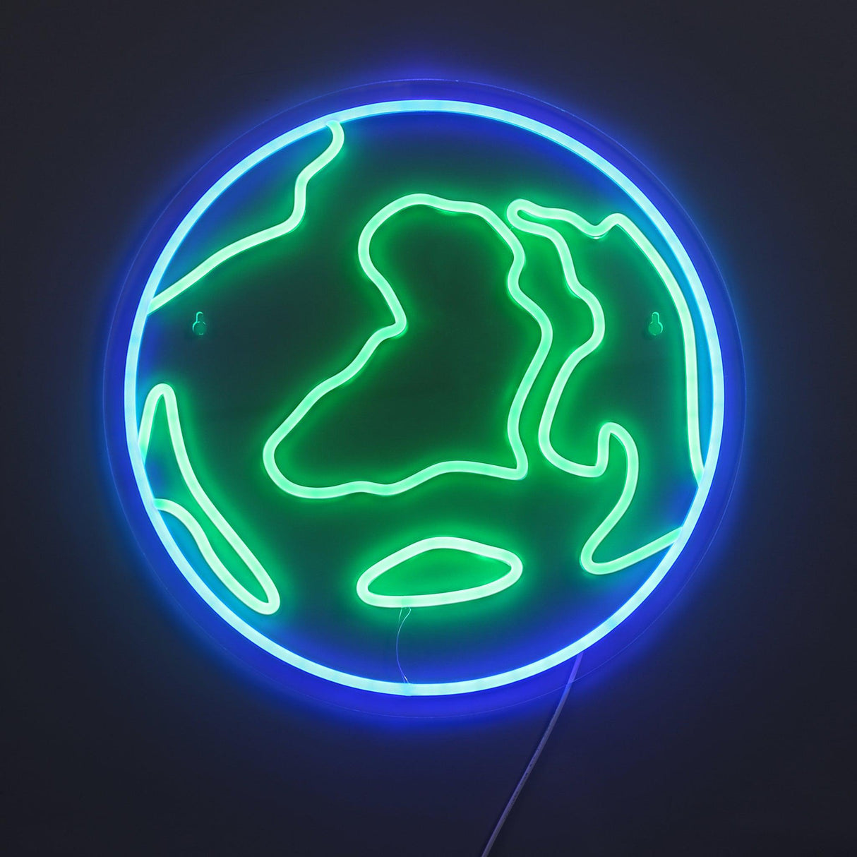 Earth Neon Væglampe