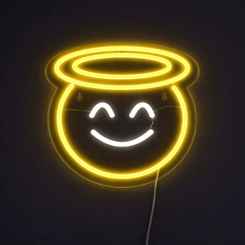 Emoji Angel Vägglampa