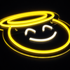 Emoji Angel Vägglampa