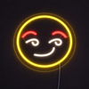 Emoji Flirty Neon Vägglampa