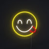Emoji Yummy Neon Vägglampa-Lampconcept.se