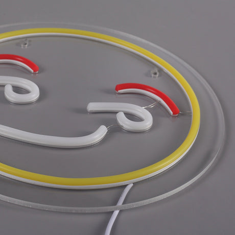 Emoji Flirty Neon Vägglampa-Lampconcept.se