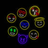 Emoji Love Neon Vägglampa