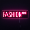 Fashion Avenue Neonskylt