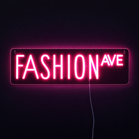 Fashion Avenue Neonskylt