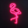 Flamingo Neon Vägglampa