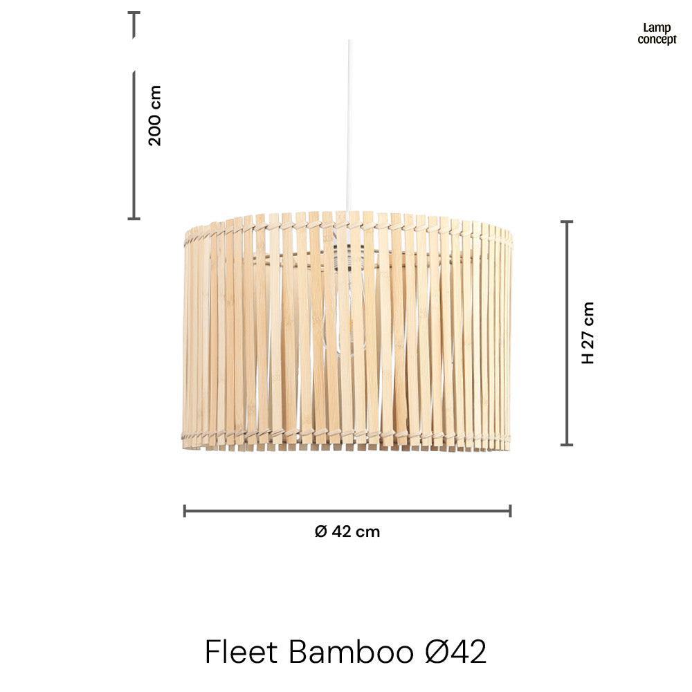Fleet Bamboo Taklampa Ø42