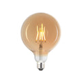 LED 4W 2200K G125 Dimbar E27 - Amber