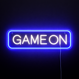 Game On Neon Vägglampa