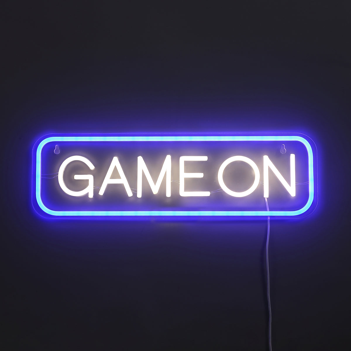 Game On Neon Vägglampa