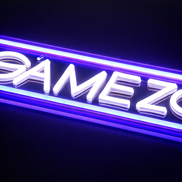 Game Zone Neon Vägglampa