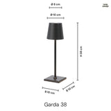 Garda 38cm Trådlös IP54 Koppar