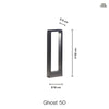 Ghost LED Trädgårdslampa 50cm