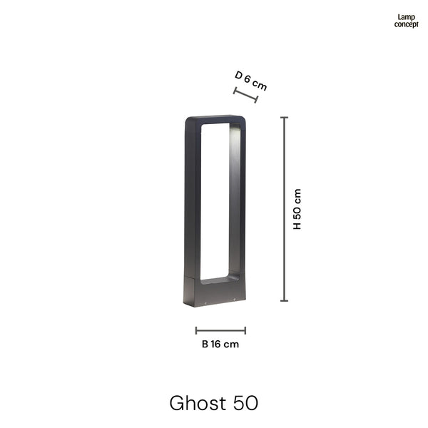 Ghost LED Trädgårdslampa 50cm