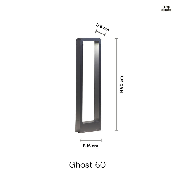 Ghost LED Trädgårdslampa 60cm