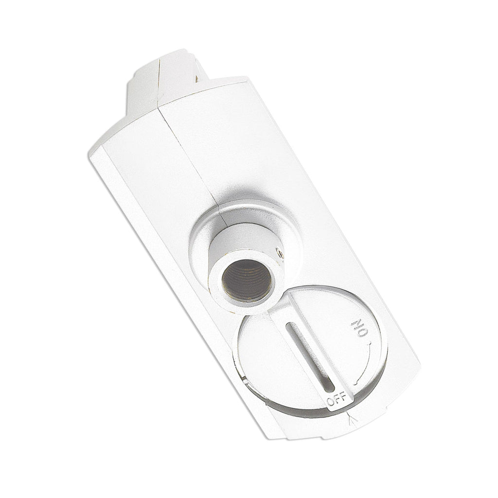 Pendeladapter 1-Faset Hvid