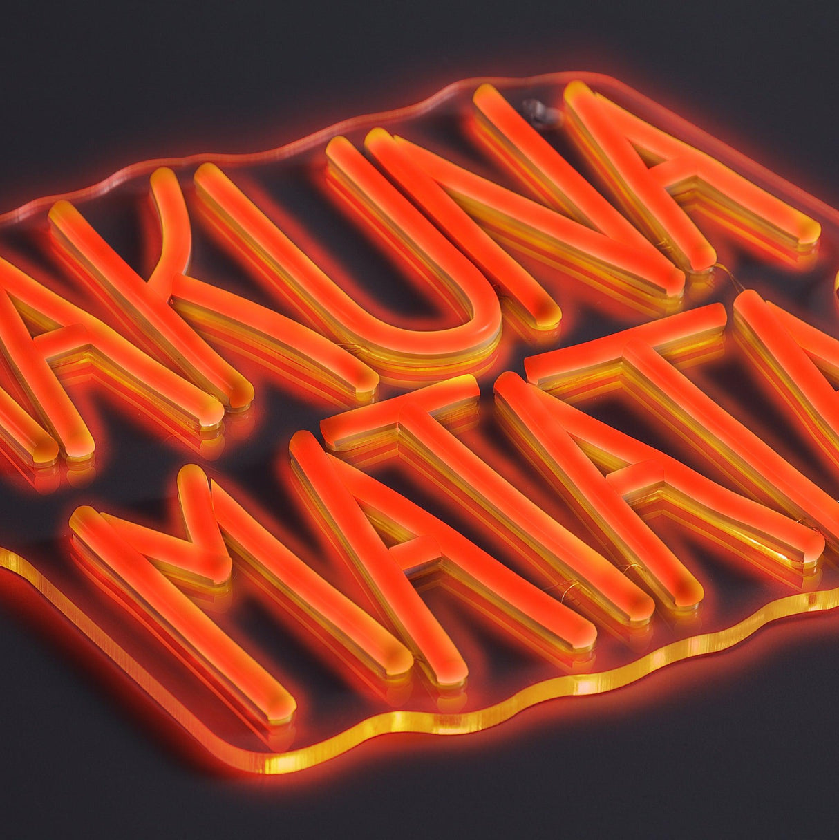 Hakuna Matata Neon Væglampe