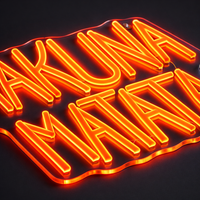 Hakuna Matata Neonskylt