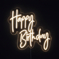 Happy Birthday Neonskylt