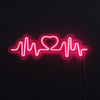 Heartbeat Neon Vägglampa Pink-Lampconcept.se