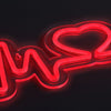 Heartbeat Neon Vägglampa Röd-Lampconcept.se