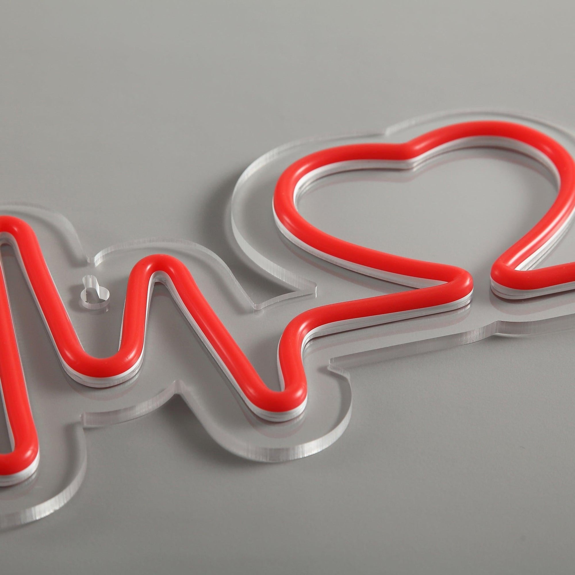 Heartbeat Neonskylt
