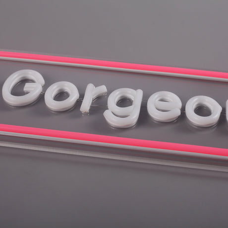Hello Georgeous Neon Vägglampa-Lampconcept.se