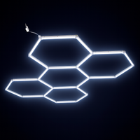Hexagon Garage LED 5-Set 6500K RGB-Lampconcept.se