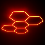 Hexagon Garage LED 5-Set 6500K RGB-Lampconcept.se