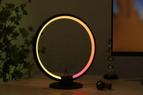 Circle LED Bordlampe RGB