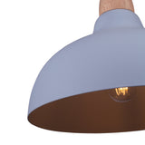 Oak Taklampa Ø24 Ljusblå-Lampconcept.se