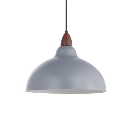 Oak Taklampa Ø35 Mörkt Trä