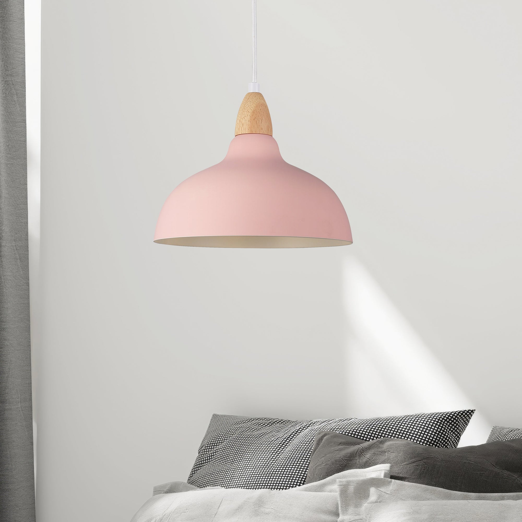 Oak Taklampa Ø24 Flamingo Pink-Lampconcept.se