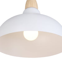 Oak Taklampa Ø24 Ljust Trä