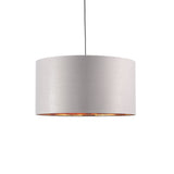 Drum Taklampa Ø50 Grå/Mässing-Lampconcept.se