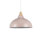 Oak Taklampa Ø35 Glossy Beige Pink-Lampconcept.se