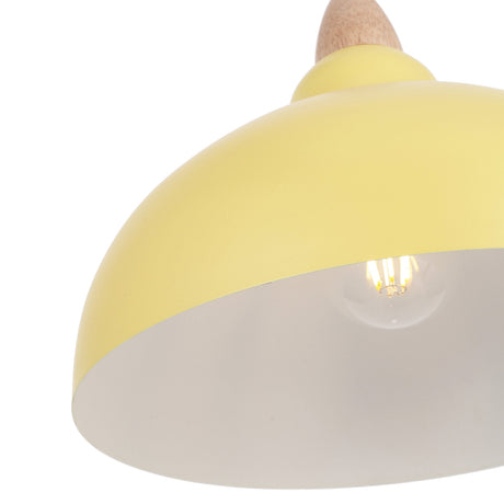Oak Taklampa Ø35 Lemon Gul-Lampconcept.se