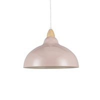 Oak Taklampa Ø35 Glossy Beige Pink-Lampconcept.se